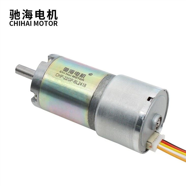 2418 DC Brushless Gear Motor With 22mm Planetary Gear