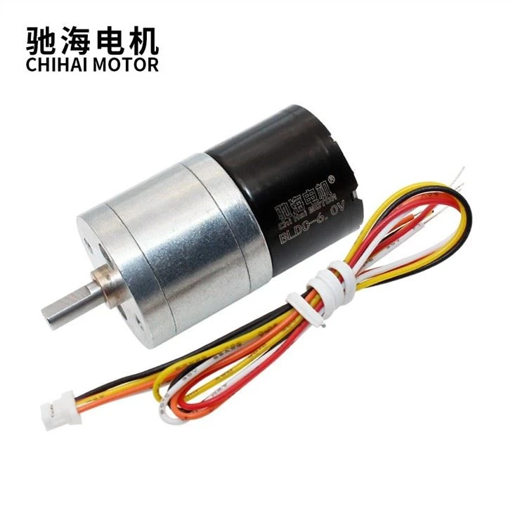 25mm DC6V 1360RPM Silent BLDC Geared Motor
