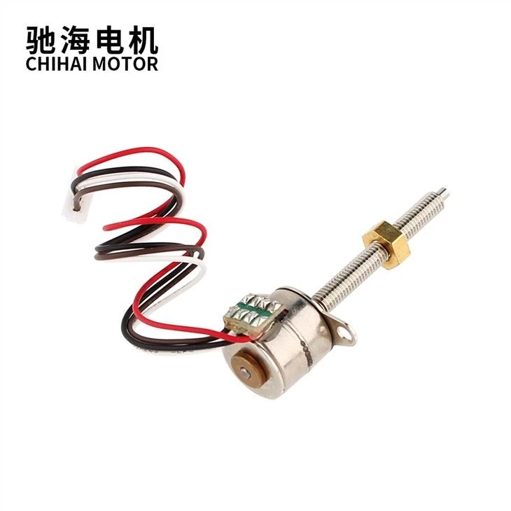 DC 5V 2-phase 4-wire Stepper Motor With 25mm Linear Screw Slider Metal Nut