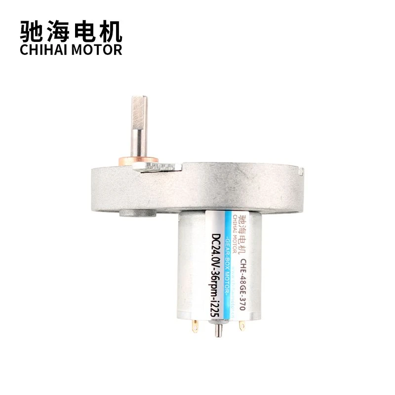 DC24V Pear-shaped High Torque Geared Gear Box 370 Motor